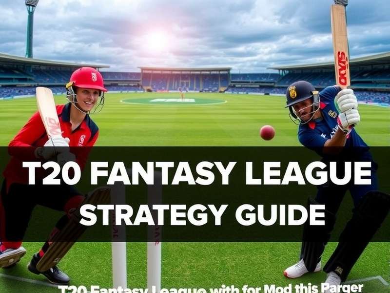 T20 Fantasy League Strategy Guide