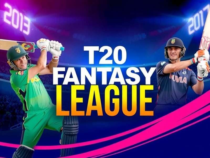 T20 Fantasy League Game Banner